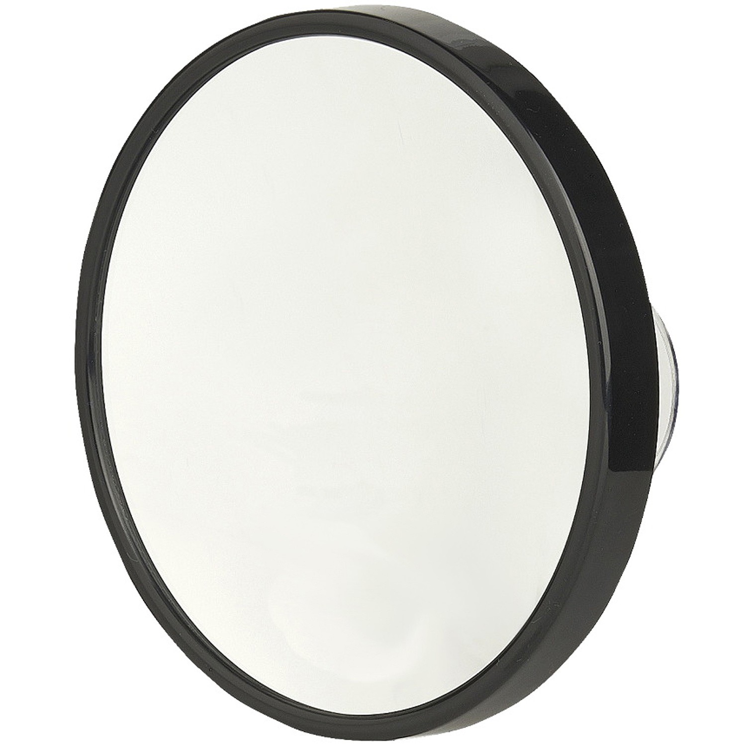 Kosmetikspiegel schwarz 10-fach Vergrößerung Saugnäpfe