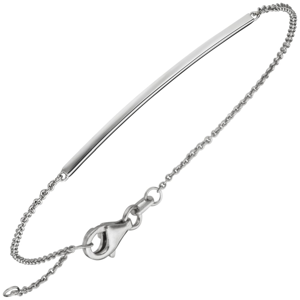 Armband 585 Weißgold 18cm Weißgoldarmband