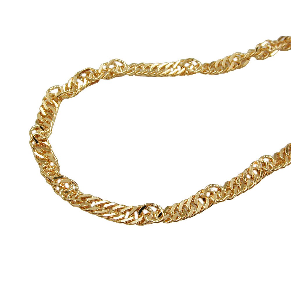 Halskette 42cm SingapurHalskette 375 Gold