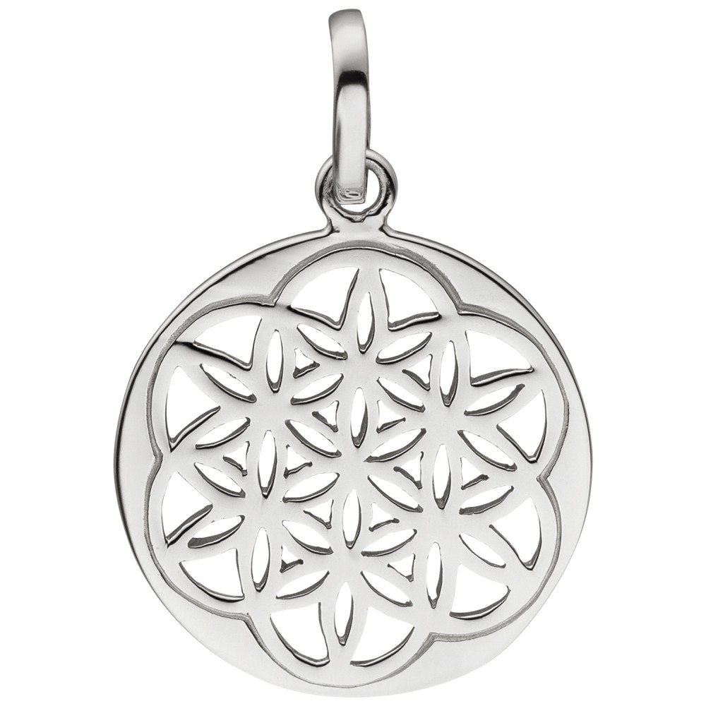 Anhänger rund 925 Sterlingsilber Silberanhänger