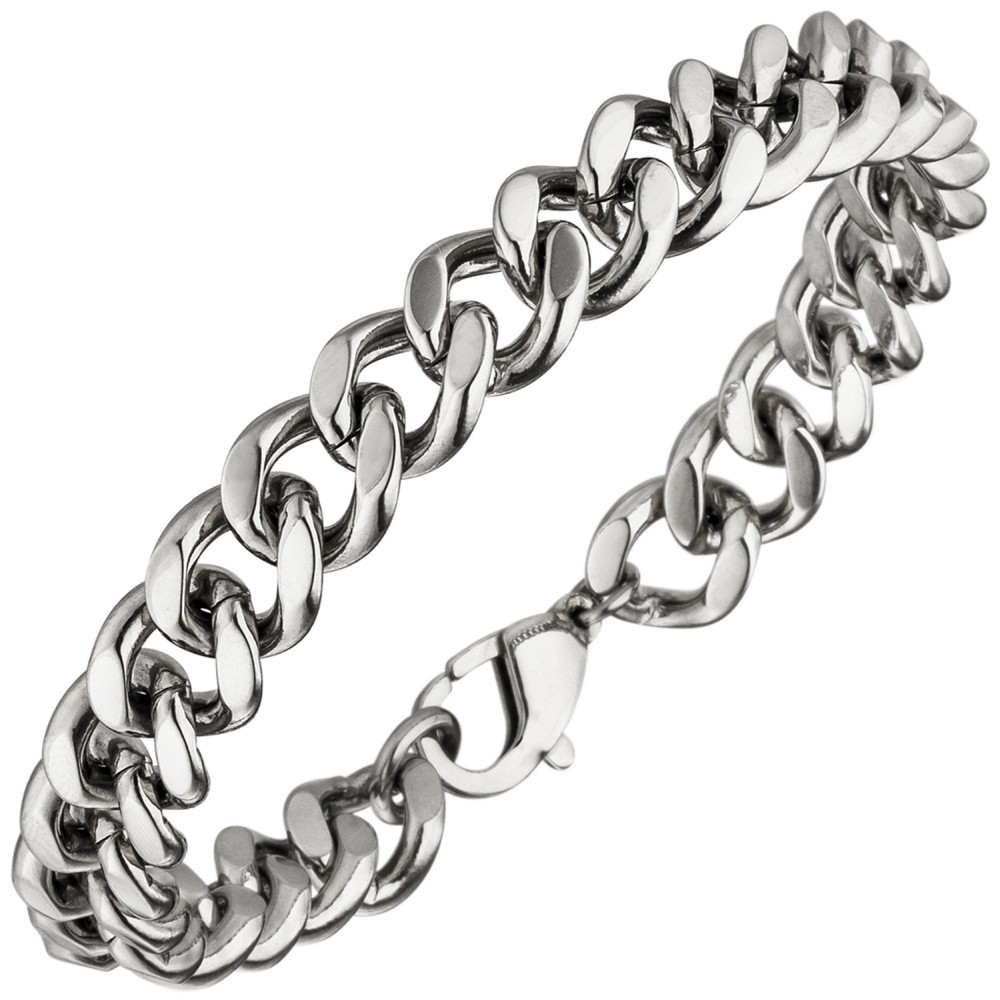 Panzerarmband Edelstahl 21cm Armband