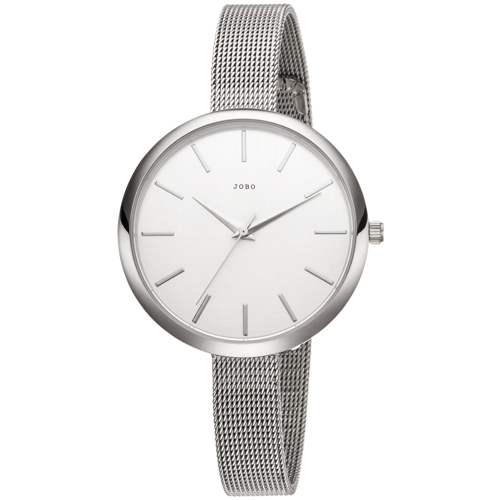 Damen Armbanduhr Quarz Analog Edelstahl schmales Armband