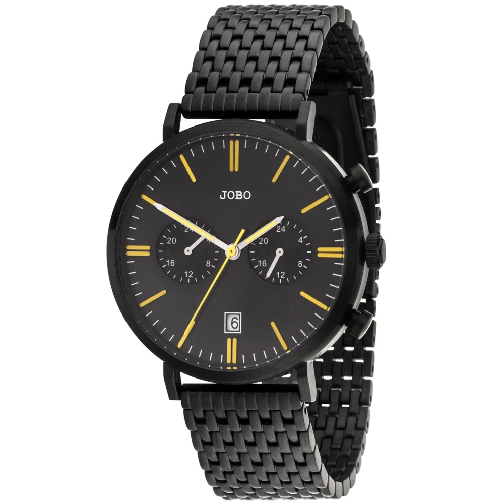 Herren Armbanduhr Quarz Analog Edelstahl Datum Herrenuhr