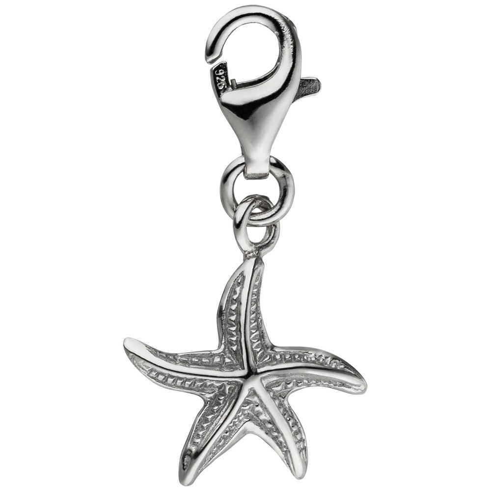 Einhänger Charm Seestern 925 Sterlingsilber