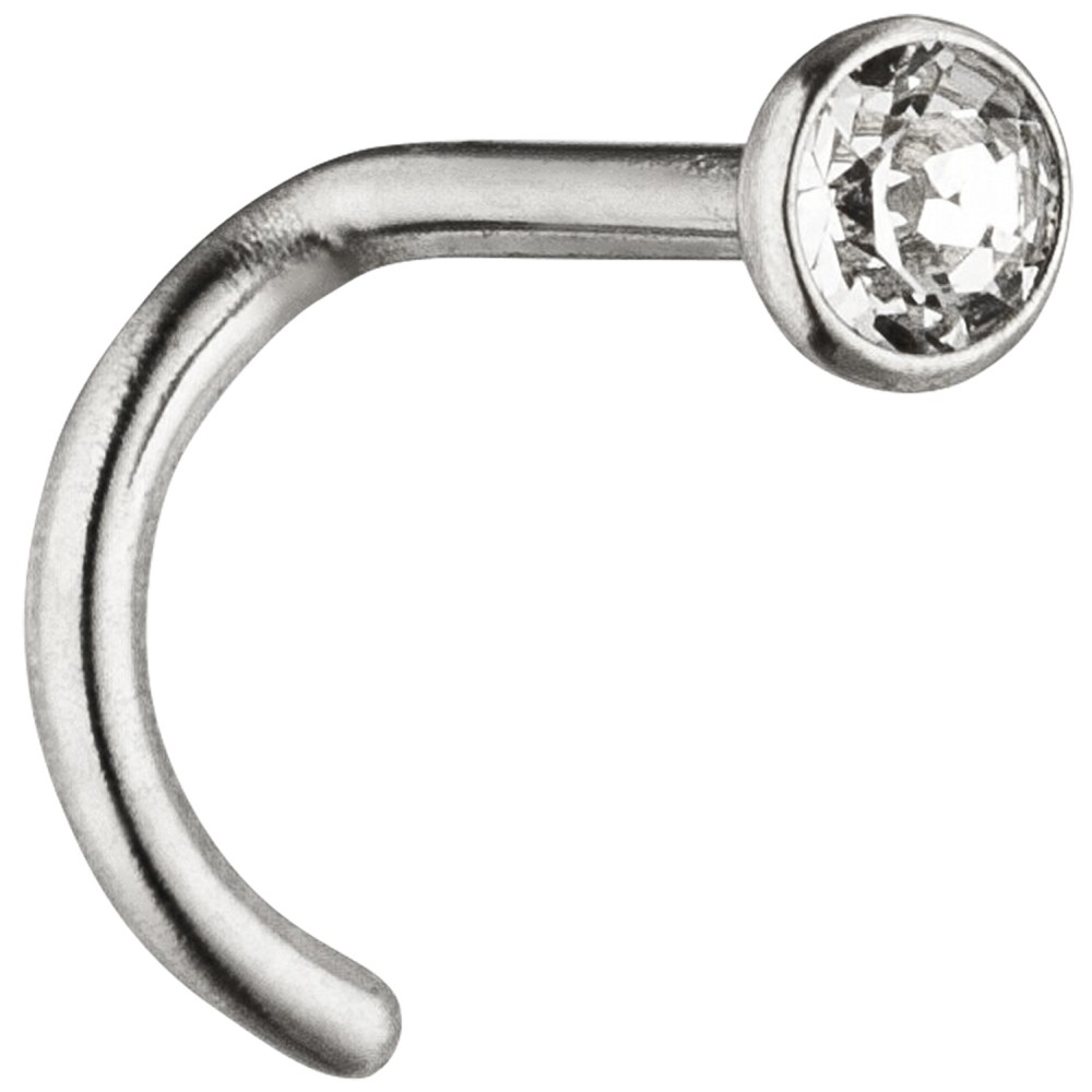 Nasenpiercing Nasenstecker Edelstahl mit SWAROVSKI® ELEMENT