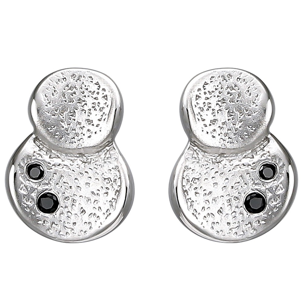 Ohrstecker 925 Sterlingsilber 4 Zirkonia Ohrringe Silberohrringe