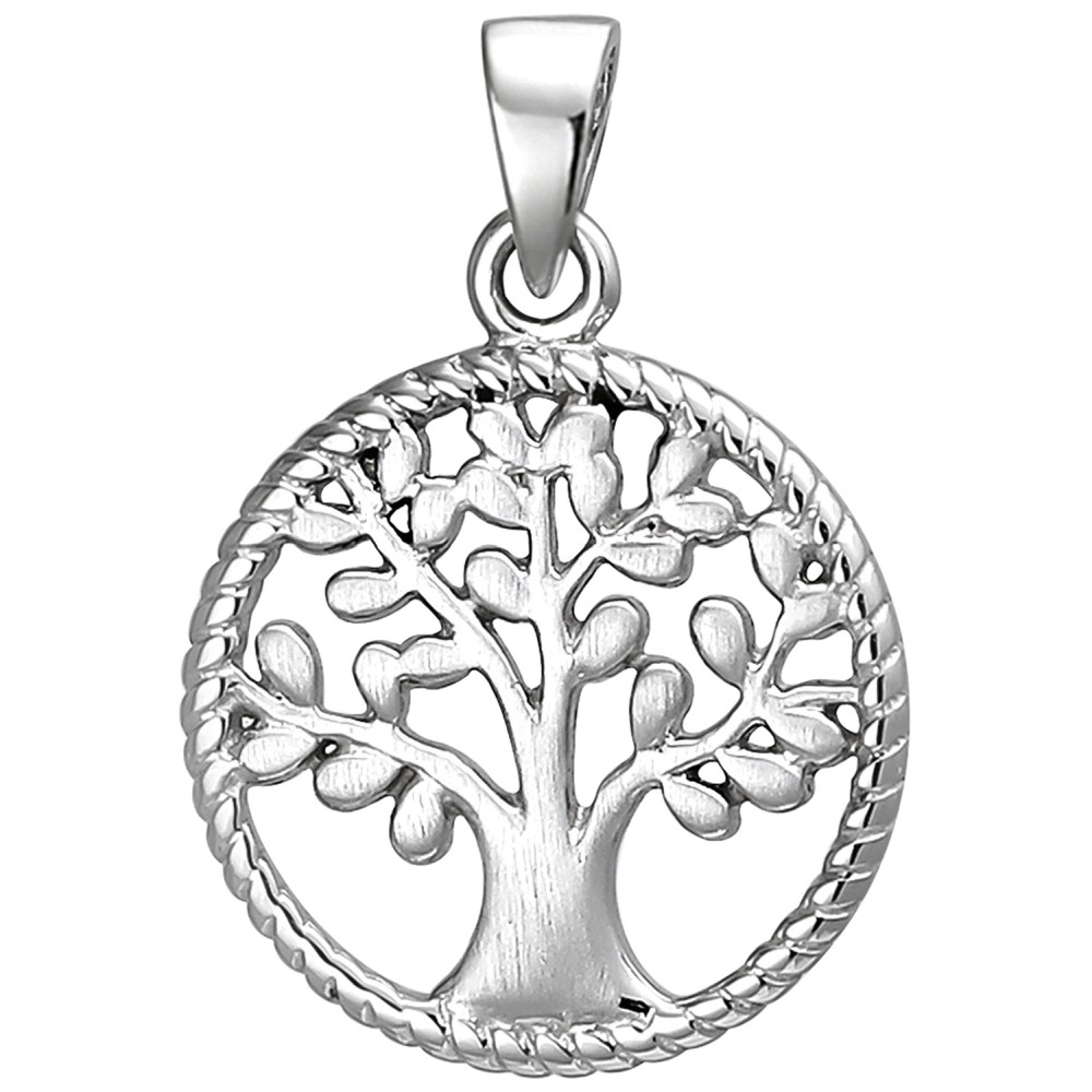 Anhänger Baum 925 Sterlingsilber Silberanhänger