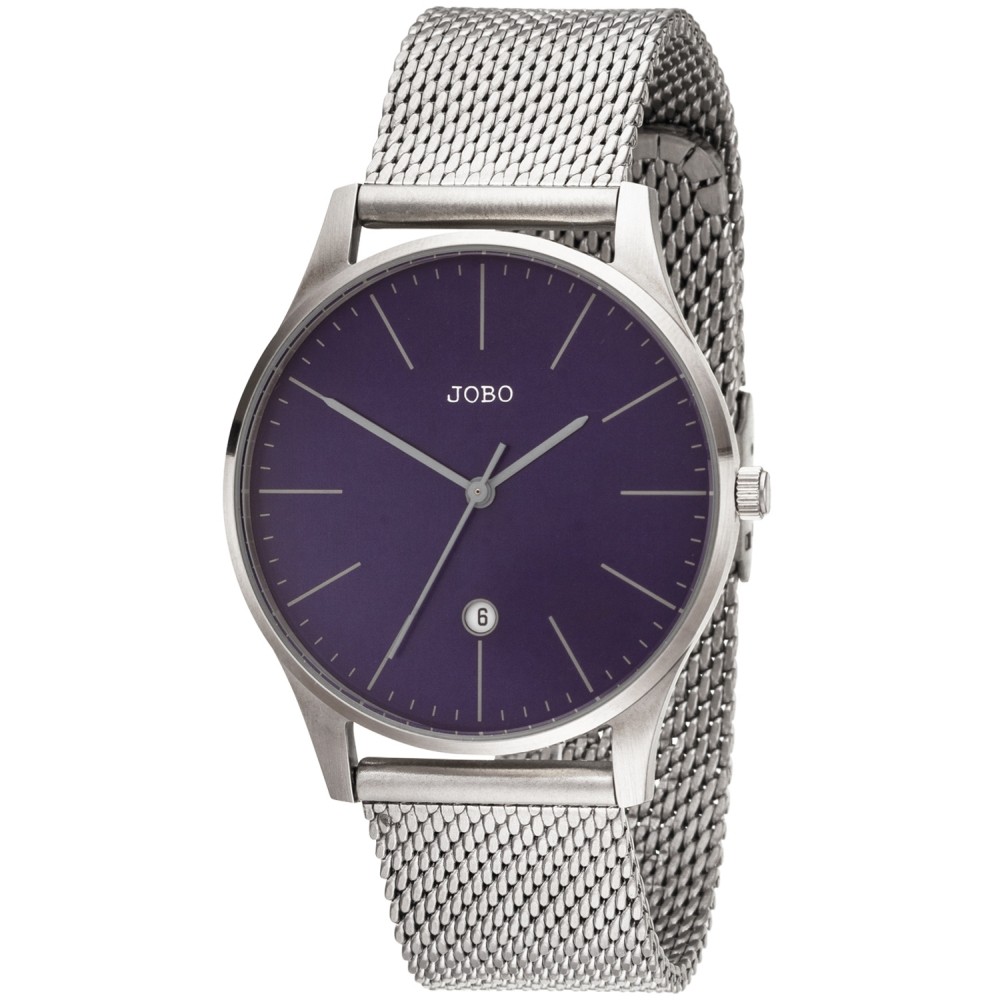 Herren Armbanduhr Quarz Analog Edelstahl Datum Herrenuhr
