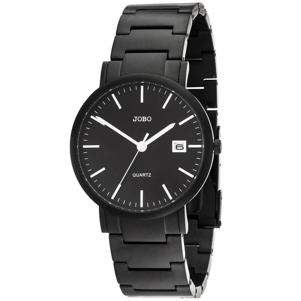 Herren Armbanduhr Quarz Analog Titan Datum Herrenuhr