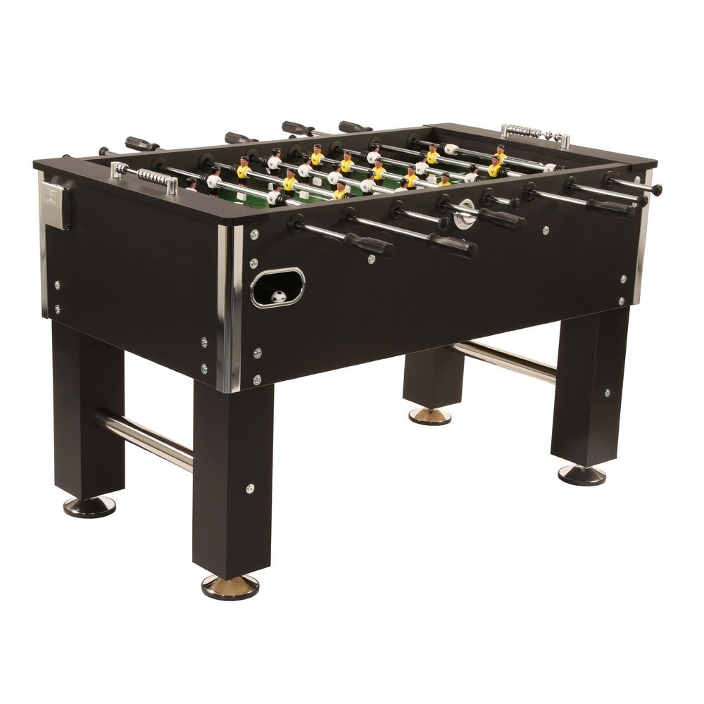 Kickertisch Profi Soccer DeLuxe schwarz 
