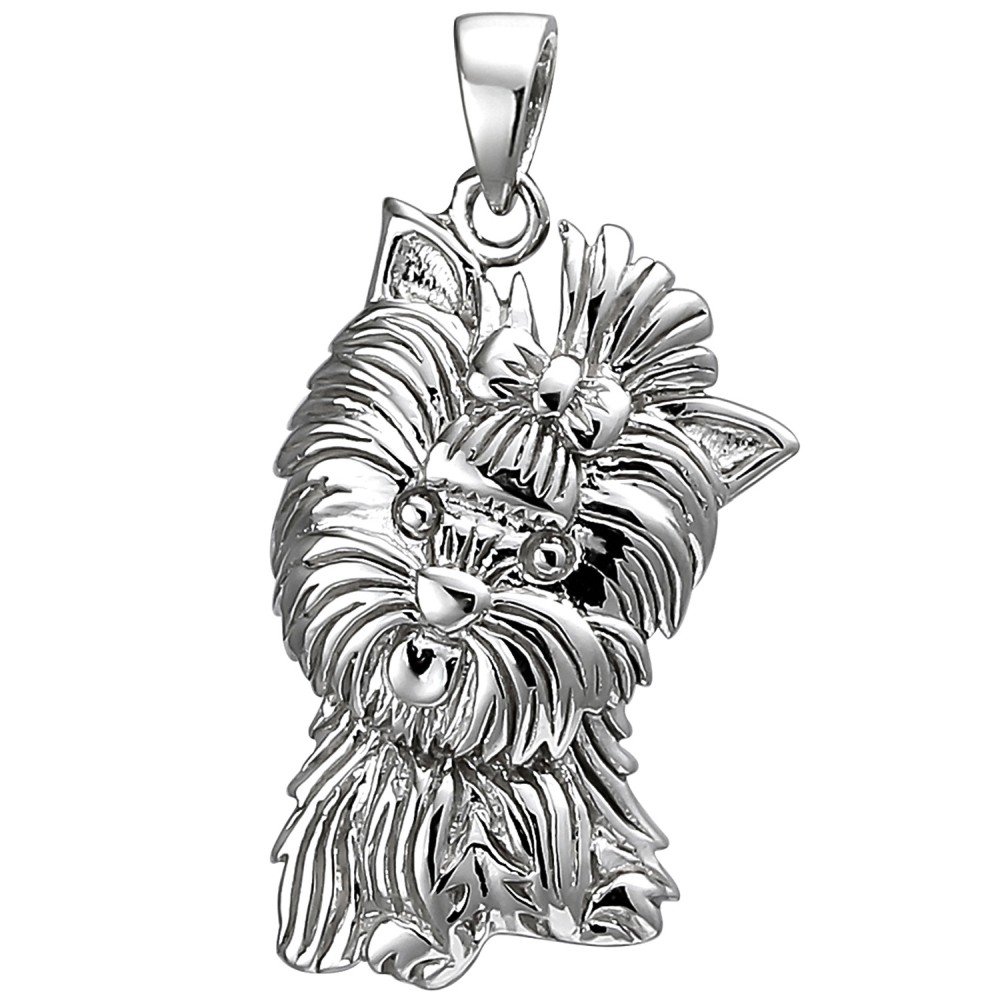 Anhänger Westhighland Terrier 925 Sterlingsilber Silberanhänger