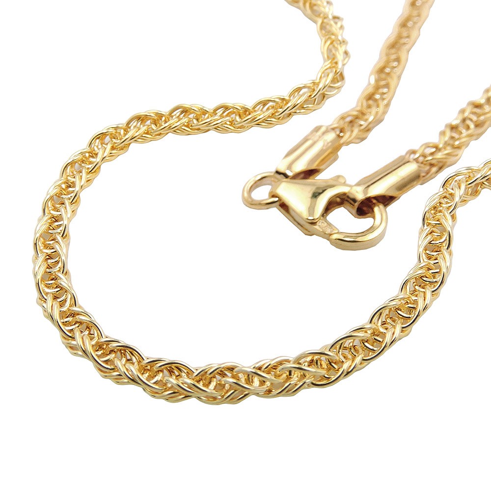 Armband Fantasie 375 Gold 19cm