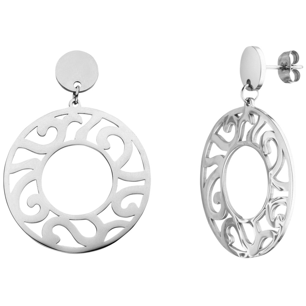 Ohrhänger Edelstahl Ohrringe 6.8g