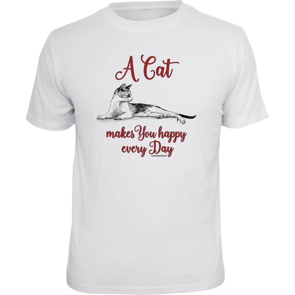 Fun T-Shirt - Cat every day