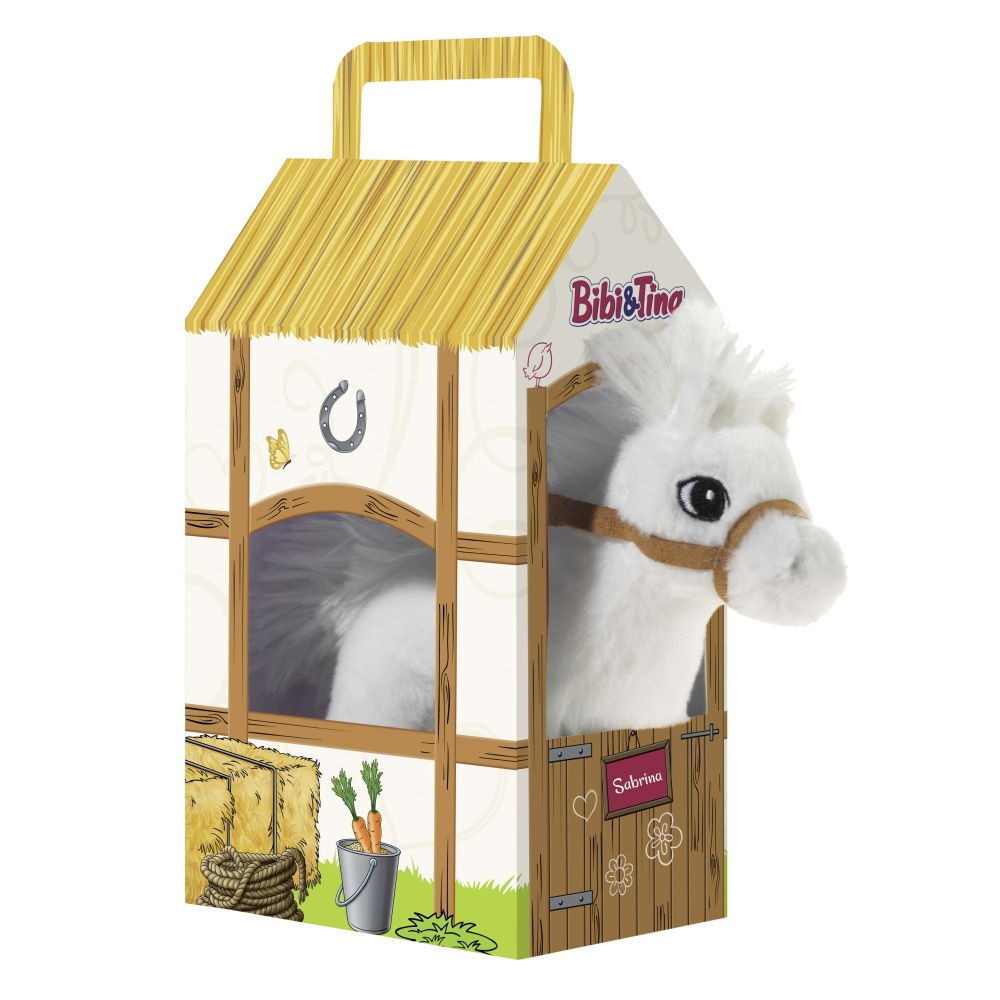 Bibi & Tina Pferd Sabrina stehend klein im Stall