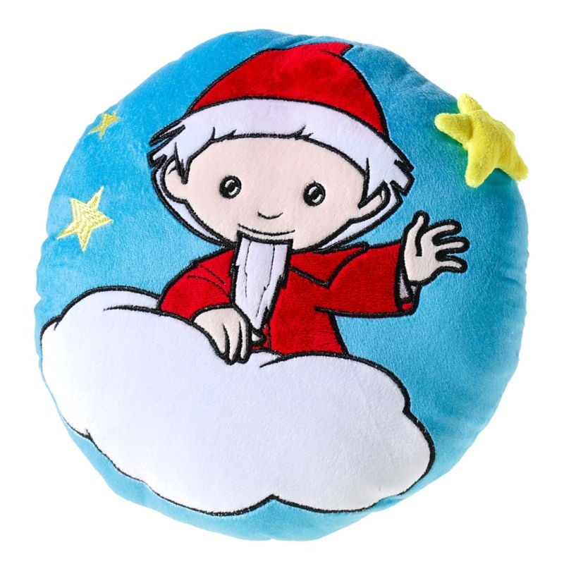 Sandmännchen Sandmann Kissen Wolke Sterne 25cm