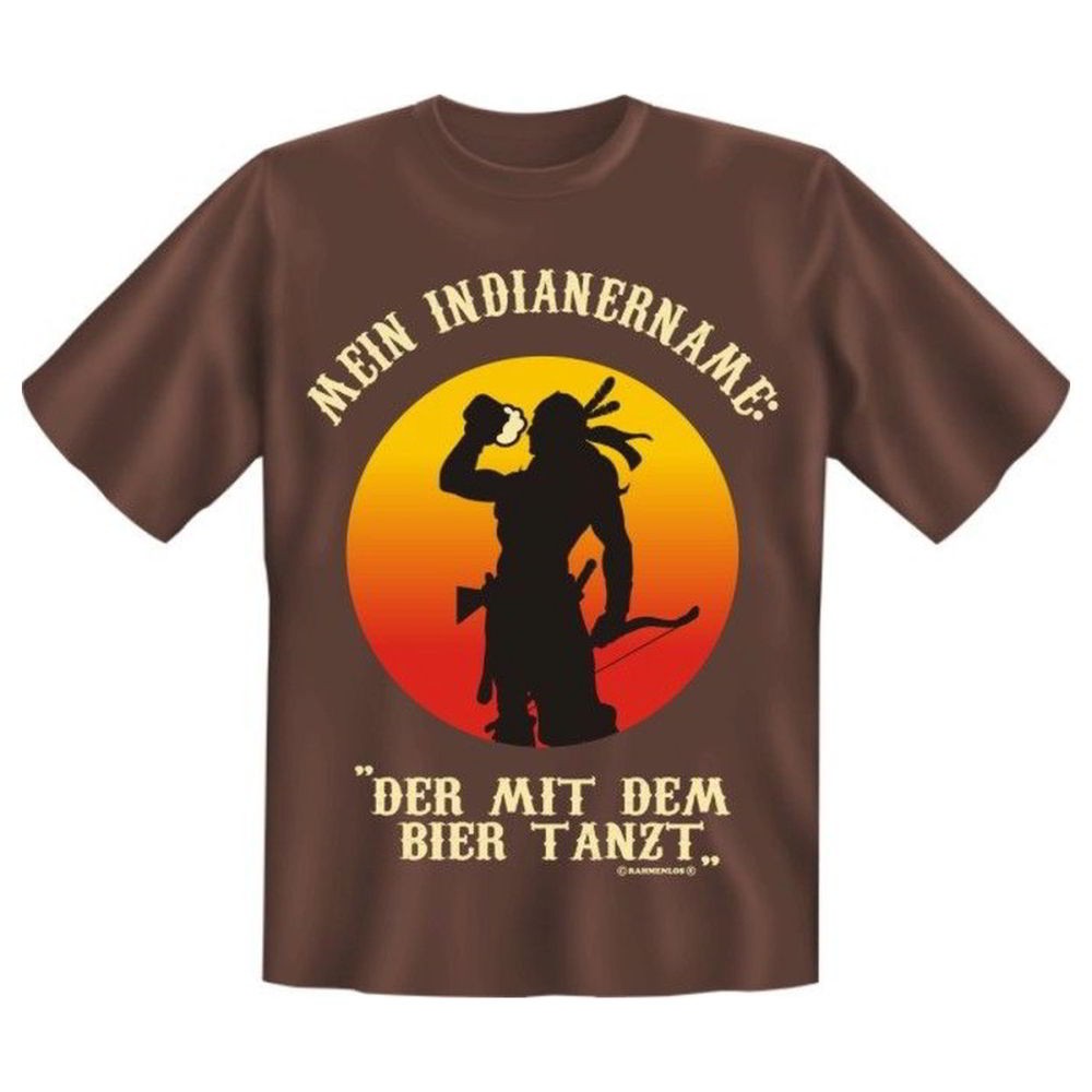 Fun T-Shirt Mein Indianer Name