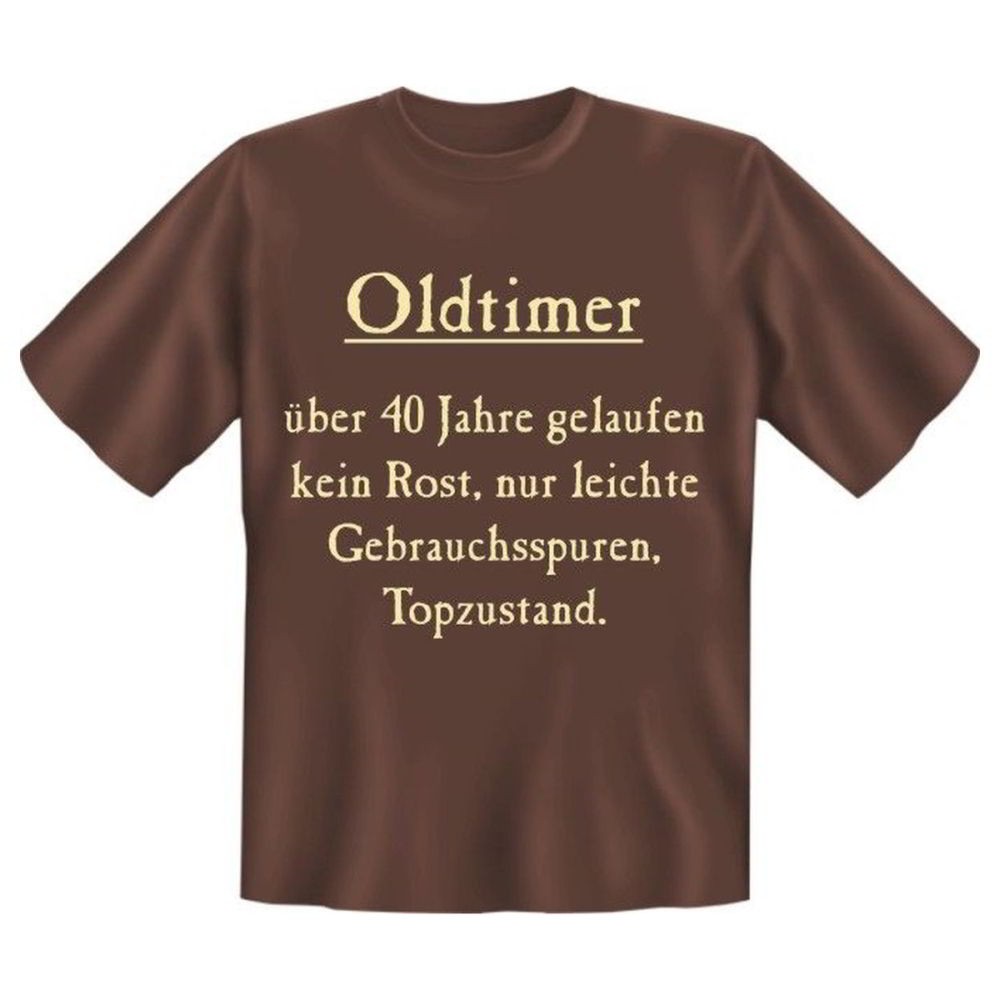 Fun T-Shirt Oldtimer über 40