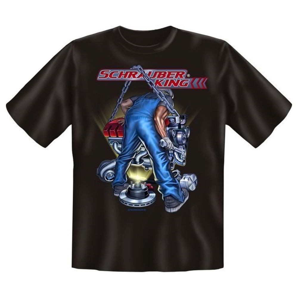 Fun T-Shirt Schrauber King