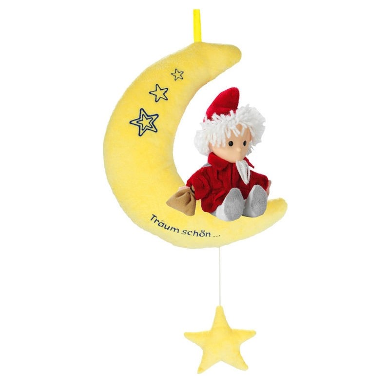 Sandmännchen Spieluhr Mond 22cm