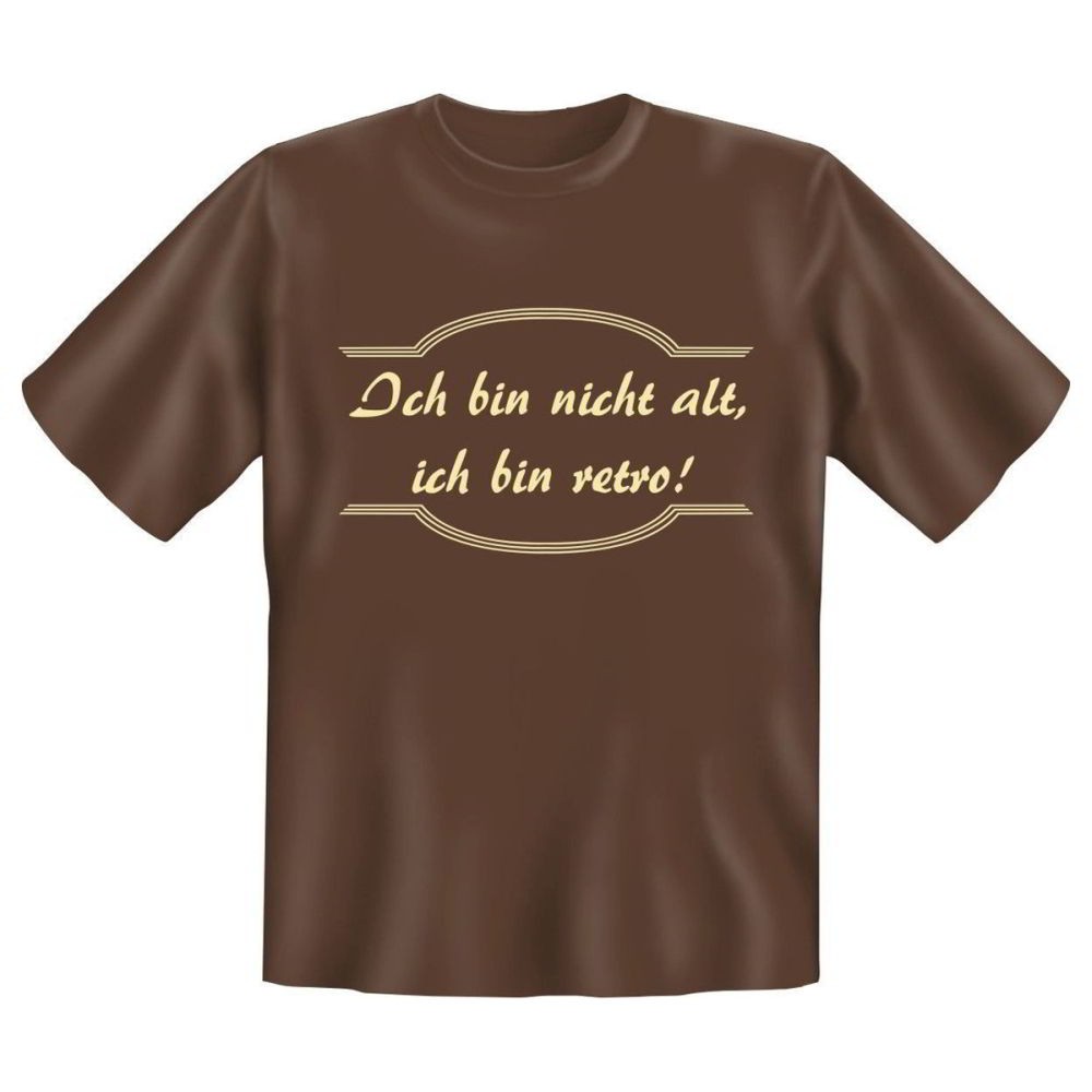 Fun T-Shirt Ich bin retro