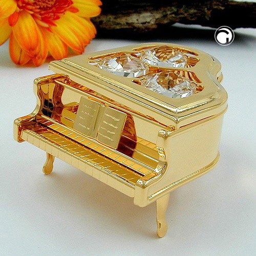 Piano mit Glas-Steinen