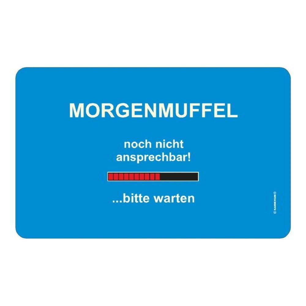 Frühstücksbrettchen Brett - Morgenmuffel
