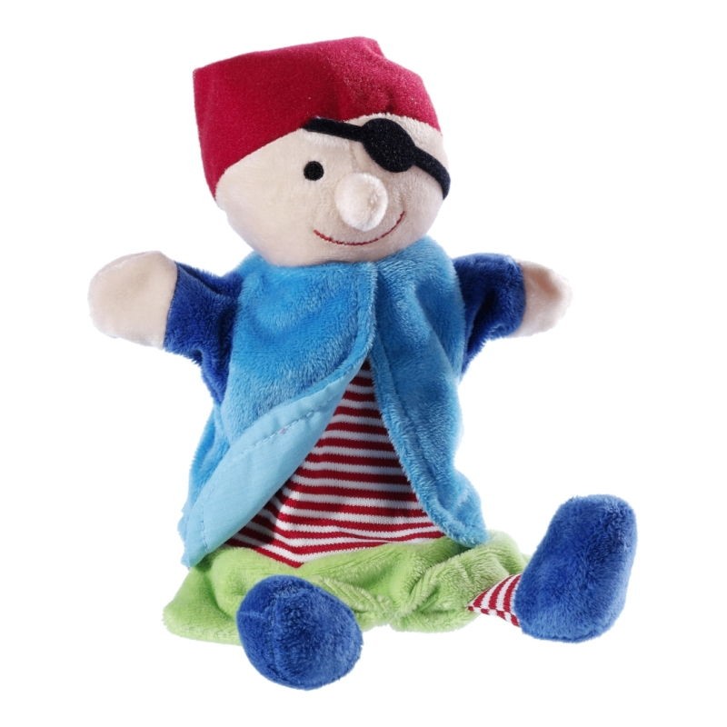 Handpuppe Pirat Seeräuber 30cm