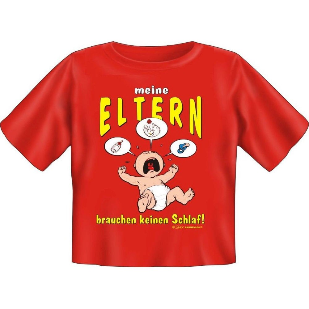 Kids Fun T-Shirt Meine Eltern brauchen keinen Schlaf