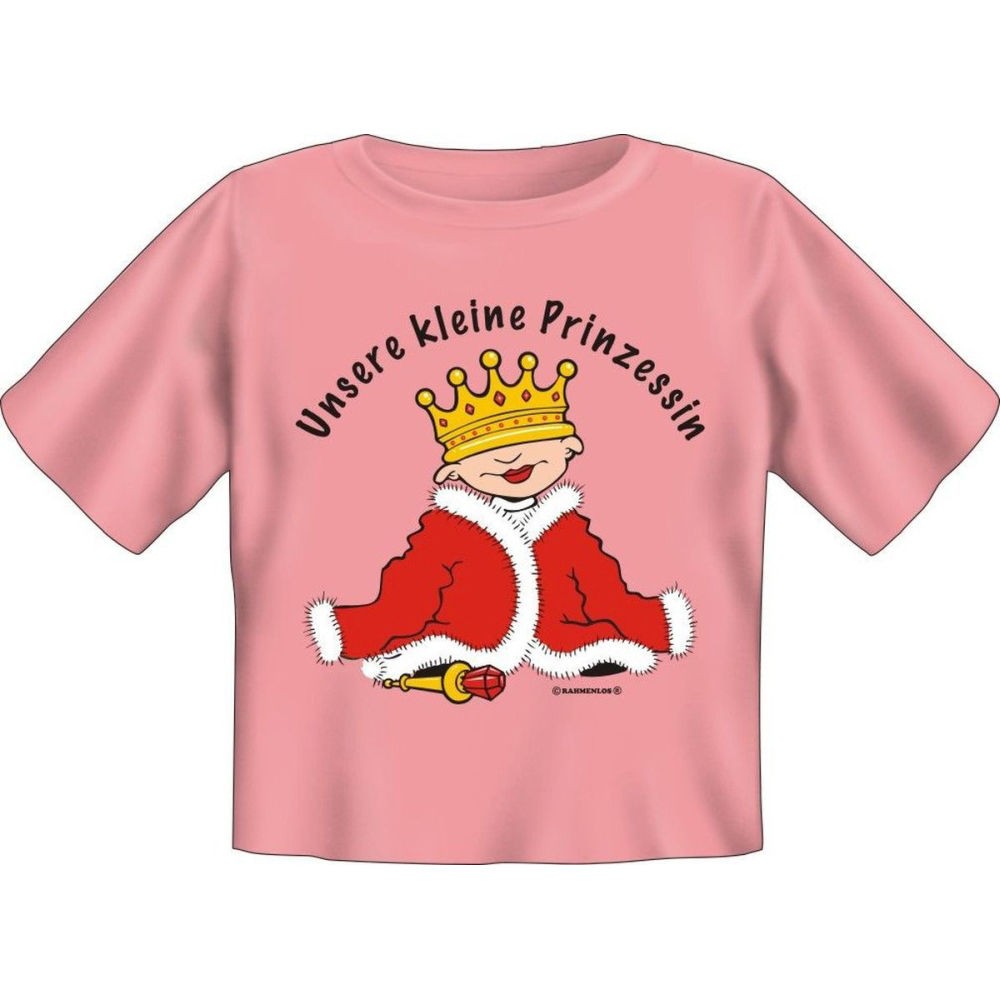 Kids Fun T-Shirt Unsere kleine Prinzessin