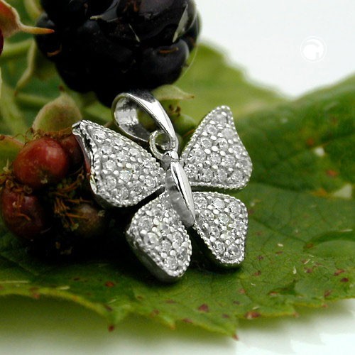 Anhänger Schmetterling 925 Sterlingsilber