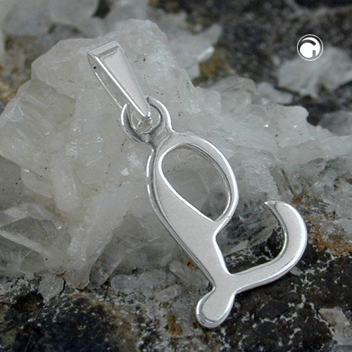 Anhänger Buchstabe L 925 Sterlingsilber