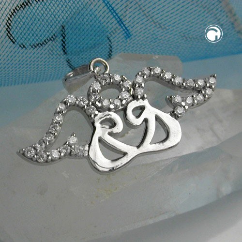 Anhänger Engel Heiligenschein 925 Sterlingsilber