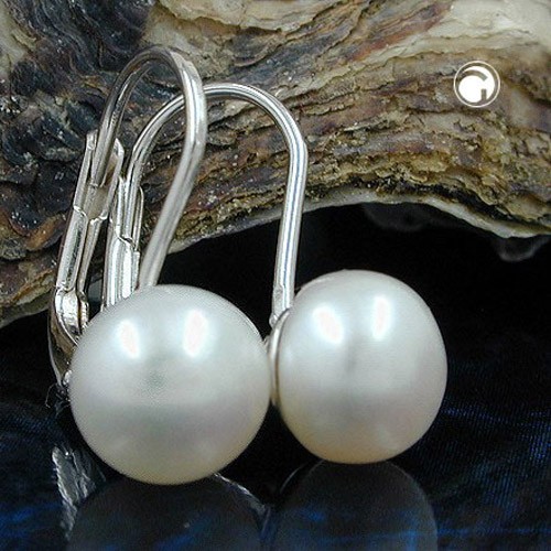Ohrring 7mm Zuchtperle 925 Sterlingsilber