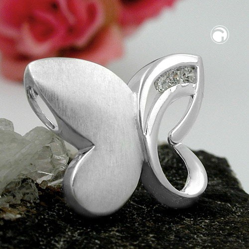 Anhänger Schmetterling Zirkonia 925 Sterlingsilber