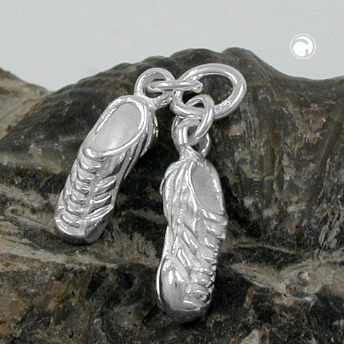 Anhänger Fußballschuhe 925 Sterlingsilber