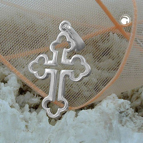 Anhänger Kreuz 925 Sterlingsilber