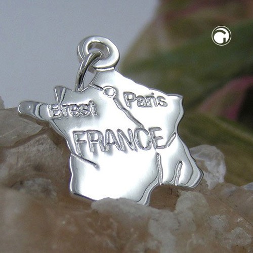 Anhänger France Paris-Brest 925 Sterlingsilber