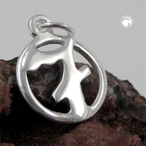 Anhänger Nummer 7 925 Sterlingsilber