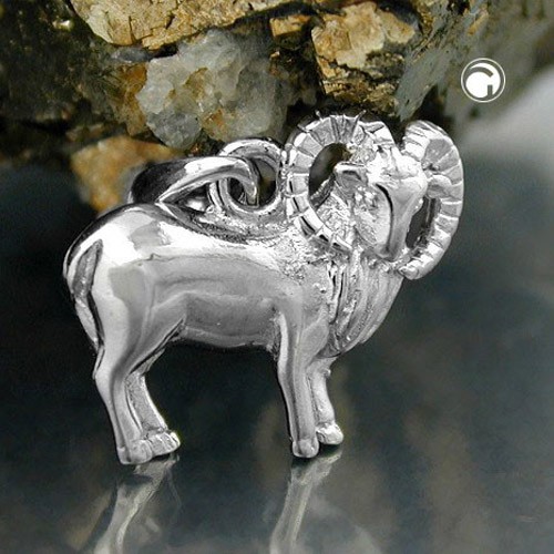 Anhänger Widder 925 Sterlingsilber