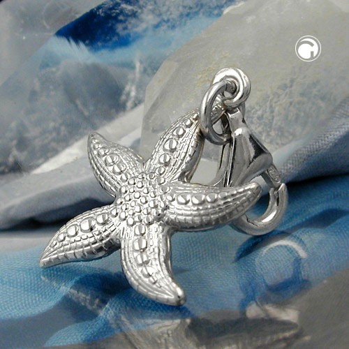 Anhänger Charm Seestern 925 Sterlingsilber