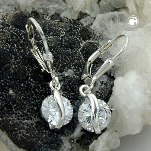 Ohrring Zirkonia 925 Sterlingsilber