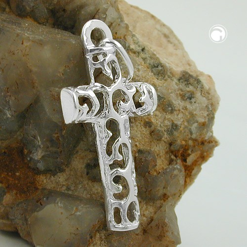 Anhänger Kreuz 925 Sterlingsilber