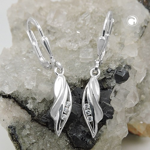 Ohrring Zirkonia 925 Sterlingsilber