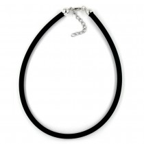 Band Gummi 50cm silber-farbig