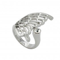 Ring halber Schmetterlingsflügel