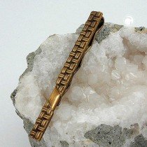 Krawattenschieber altmessing