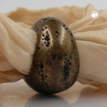 Lochperle Loch 18 altmessing