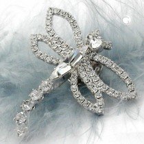 Pin Strass-Libelle krist-si