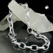 Armband Ankerkette oval 925 Sterlingsilber 21cm
